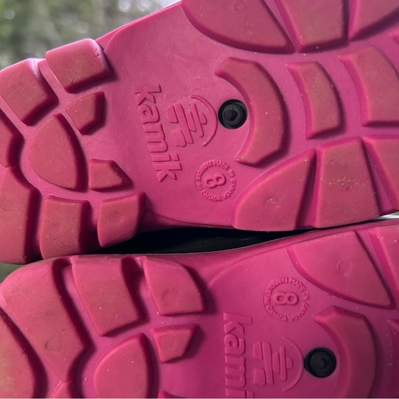 🌨️Kamik Toddler Winter Snow Boots–Size 8 | Purple & Pink | Waterproof & Warm❄️💗 - Picture 8 of 9